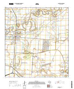 2019 Map of Los Fresnos, 2019 Print