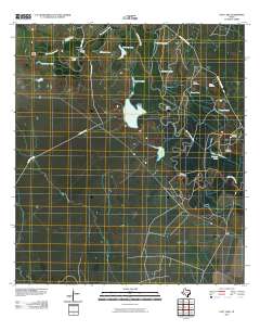 2010 Map of Lott Lake, 2010 Print