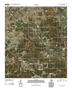 2010 Map of Lovelady South, 2010 Print