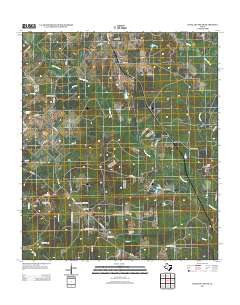 2013 Map of Lovelady South, 2013 Print