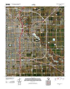 2010 Map of Lubbock East, 2010 Print