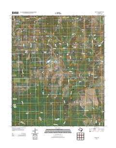 2013 Map of Lydia, 2013 Print
