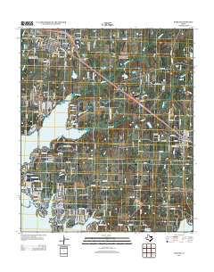 2012 Map of Mabank, 2012 Print