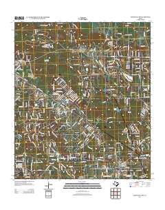 2013 Map of Magnolia East, 2013 Print
