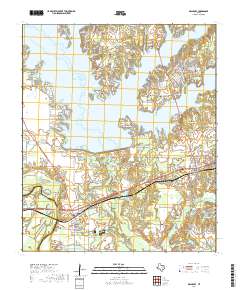 2019 Map of Malakoff, 2019 Print