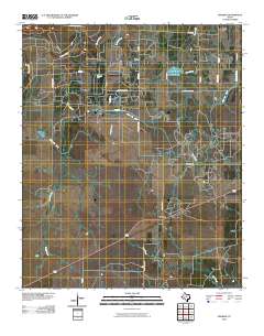 2010 Map of Mankins, 2010 Print