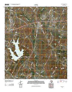2010 Map of Manor, 2010 Print