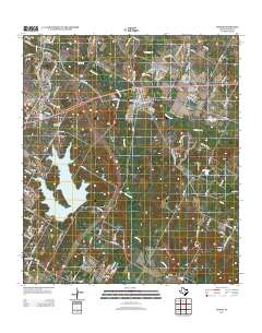 2013 Map of Manor, 2013 Print
