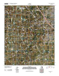 2010 Map of Mansfield, 2010 Print