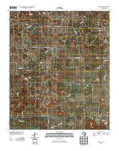2010 Map of Markley, 2010 Print