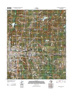 2013 Map of Marshall East, 2013 Print