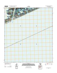 2013 Map of Matagorda SW, 2013 Print