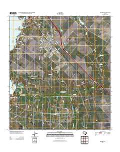 2013 Map of Mathis, 2013 Print