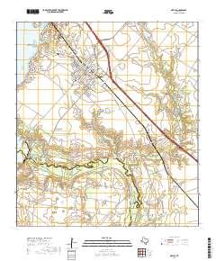 2019 Map of Mathis, 2019 Print
