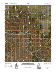 2010 Map of Maybell Canyon, 2010 Print