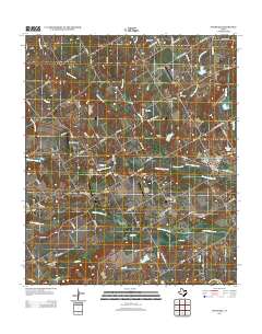 2012 Map of Maypearl, 2012 Print