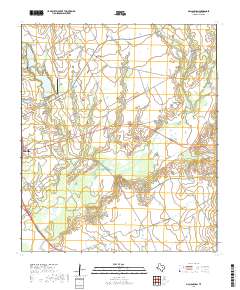 2019 Map of McClanahan, 2019 Print