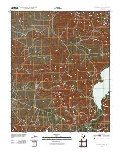 2010 Map of McDowell Creek, 2010 Print