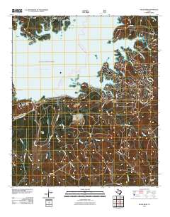 2010 Map of McGee Bend, 2010 Print