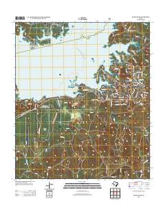 2013 Map of McGee Bend, 2013 Print