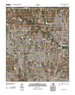 2010 Map of McKinney West, 2010 Print