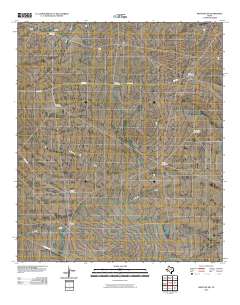 2010 Map of Mentone SW, 2010 Print