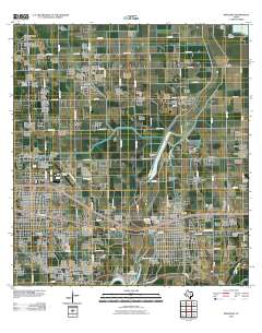 2010 Map of Mercedes, 2010 Print