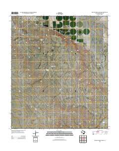 2012 Map of Mickey Draw East, 2012 Print