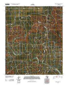 2010 Map of Middle Creek, 2010 Print