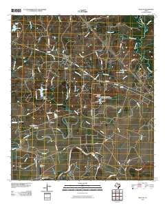 2010 Map of Millican, 2010 Print
