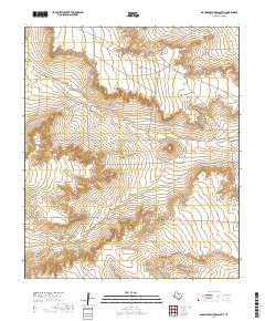 2019 Map of Molesworth Mesa South, 2019 Print