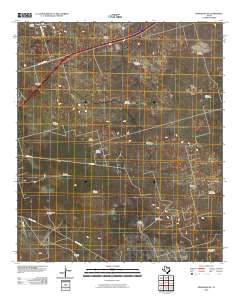 2010 Map of Monahans SE, 2010 Print