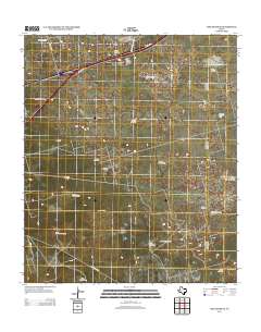 2012 Map of Monahans SE, 2012 Print