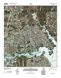 2010 Map of Moonshine Hill, 2010 Print