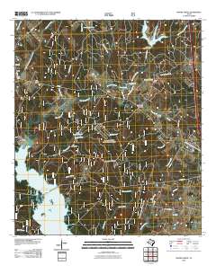 2010 Map of Moore Grove, 2010 Print