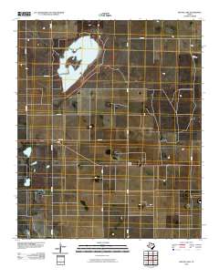 2010 Map of Mound Lake, 2010 Print