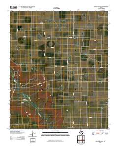 2010 Map of Mount Blanco, 2010 Print