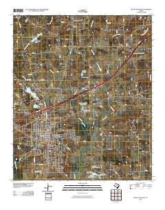 2010 Map of Mount Pleasant, 2010 Print