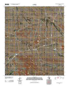 2010 Map of Movie Mountain, 2010 Print