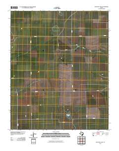 2010 Map of Mustang Lake, 2010 Print