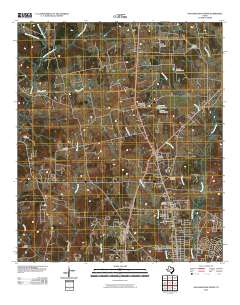 2010 Map of Nacogdoches North, 2010 Print