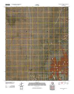 2010 Map of Nations East Well, 2010 Print