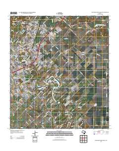 2013 Map of New Braunfels East, 2013 Print