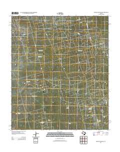 2012 Map of North Cowden, 2012 Print
