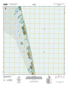 2010 Map of North of Port Isabel SW, 2010 Print