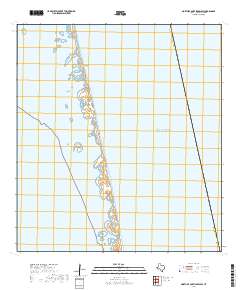 2019 Map of North of Port Isabel SW, 2019 Print