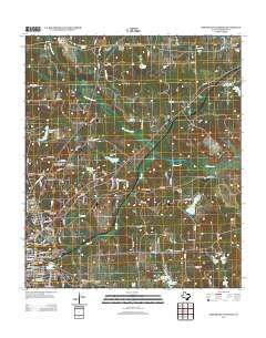 2013 Map of Northeast Palestine, 2013 Print