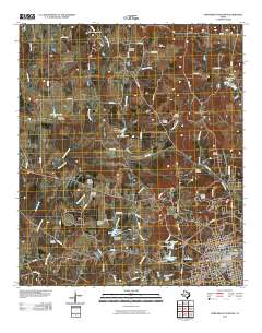 2010 Map of Northwest Palestine, 2010 Print