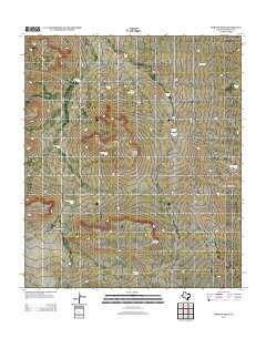 2012 Map of Norton Mesa, 2012 Print
