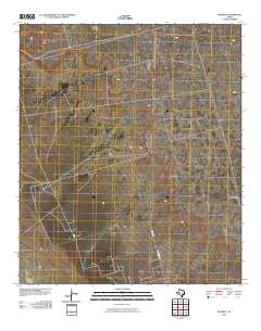 2010 Map of Notrees, 2010 Print